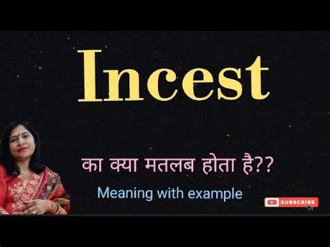 meaning of incest in hindi|Incest Meaning In Hindi .